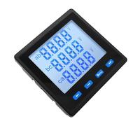 Contatore elettrico trifase Voltmetro amperometro con display digitale trifase da 400 V(Meter With 100A CT)