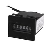 Contatore elettromagnetico a impulsi - Totalizzatore industriale elettronico a 6 cifre - DC20 volte al secondo - Alta stabilità - Ideale per vari settori
