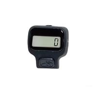 Contatore elettronico, 2,5 x 3 cm, confezione da 1 con ampio display a LED per un clic silenzioso e un uso manuale ergonomico, rosso/rosa/viola/giallo/bianco/blu scuro/blu/verde/verde scuro/nero (nero