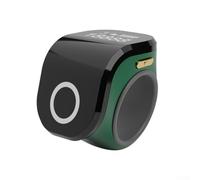 Contatore elettronico ad anello, resistente all'acqua, con touch screen e maniche regolabili, per pregare e camminare contadita (verde)