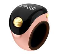 Contatore elettronico delle dita, contatore 'anello,Contatore del contatore digitale con display elettronico - Conteggio delle perle di preghiera , strumento di conteggio manuale per golf