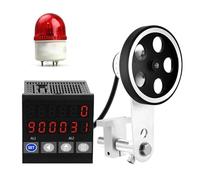 Contatore elettronico digitale di lunghezza con rotella di misurazione singola ed encoder - Dispositivo di misurazione meccanico della lunghezza