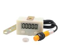 Contatore elettronico LCD Contatore digitale contatore 0-99999 Persone in avanti Pannello Porta 5 cifre antiurto Calibro al dettaglio Tally Digital