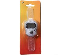 Contatore elettronico per anelli in miniatura con strass, contatore elettronico per dito, gamma 0-9999, regolabile, senza batteria, per attività sportive a maglia, preghiera, meditazione, conteggio