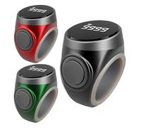 Contatore elettronico per dita - Contatore passo clicker portatile a 4 cifre | Strumento digitale per il conteggio delle preghiere Tasbeeh per la meditazione, il rilassamento, le dita attive