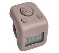 Contatore elettronico per dita, mini contatore a clic portatile con retroilluminazione LCD e ricarica magnetica, impermeabile, durata della batteria di 20 giorni, per passi, inventario, allenamento