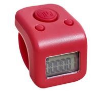 Contatore elettronico per dita, mini contatore a clic portatile con retroilluminazione LCD e ricarica magnetica, impermeabile, durata della batteria di 20 giorni, per passi, inventario, allenamento