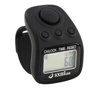 Contatore elettronico per dita resettabile LCD a 6 cifre contatore manuale per musulmani pregare rosario cantare buddha multicanale contatore digitale dito timer musulmani pregare rosario canto dito