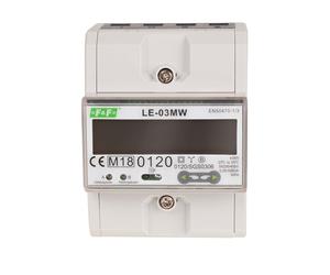 CONTATORE ENERGIA DIGITALE 2 VIE 2 TARIFFE 3F LE LE-03MW