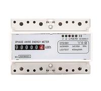 Contatore Energia Elettrica, Contatore Elettrico su Guida DIN Contatore di Energia su Guida Din Trifase DTS1891 Contatore Elettrico Trifase a 4 Fili 7P Contatore Elettrico DINRail Elettronico KWh