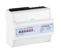 Contatore Energia Elettrica Contatore Meccanico Trifase XTM1250S-U Contatore Elettrico di Fase 3 a 4 Fili KWh Guida DIN 20 (80) A