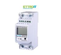 CONTATORE ENERGIA ELETTRICA MONOFASE SU GUIDA DIN PER USO DOMESTICO 2 MODULI