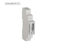 Contatore Energia Monofase 45A Barra DIN LCD 1 Modulo kWh 230V