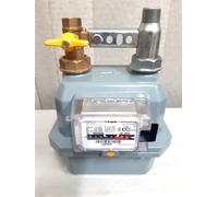 CONTATORE GAS CON STAFFA 3/4" GPL METANO ALLUMINIO MI - GAS G4 6M3/H 2BAR
