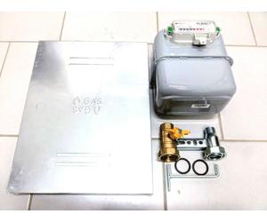 CONTATORE GAS GPL /METANO + CASSETTA + STAFFA 3/4"