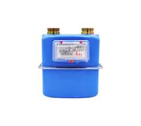 CONTATORE GAS METANO/GPL IN ALLUMINIO CLASSE G4 CON PORTATA 6 m³/h