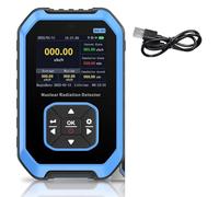 Contatore Geiger GC-01 Rilevatore di radiazioni nucleari Dosimetro personale Raggi X γ β Tester radioattività biglie(Blue GC-01)