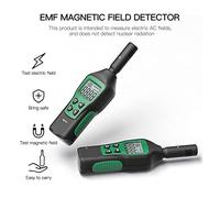 Contatore Geiger, Palmare for il rivelatore di radiazione del campo elettromagnetico EMF. Meter Famiglia Precise Forno a microonde Forno a microonde Tester di radiazioni del computer(Groen)
