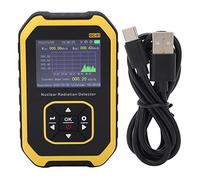 Contatore Geiger, rilevatore di radiazioni nucleari, dosimetro di radiazione con display LCD, misuratore di monitoraggio portatile in tempo reale radioattività digitale, 5 commutabili