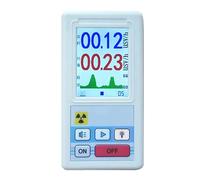 Contatore Geiger Rilevatore Di Radiazioni Nucleari Dosimetro Personale Rilevatore Di Raggi X Beta Gamma LCD Tester Radioattivo Strumento Di Marmo Misure Accurate(B6-6)