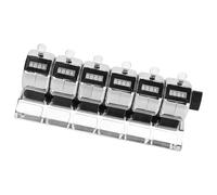 Contatore industriale 4Digit delle unità 6 dei contatori dei contatori di acciaio inossidabile per la partecipazione accurata di evento che segue il contatore meccanico di conteggio di precisione