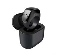 Contatore intelligente per anelli con custodia di ricarica staccabile e tre supporti per anelli per contare le preghiere e attività di monitoraggio del movimento (nero)