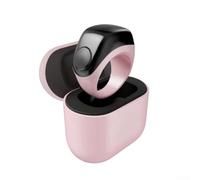Contatore intelligente per anelli con custodia di ricarica staccabile e tre supporti per anelli per contare le preghiere e attività di monitoraggio del movimento (rosa)