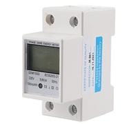 Contatore KWh di Energia Elettronico Monofase con Display Digitale Retroilluminato LCD DDM15SD 5-80A