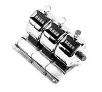 Contatore Manuale in Acciaio Con Manopola Ripristino Strumento Conteggio Portatile Per Laboratorio/officina Utilizzare Contatore Numerico Manuale Per Monitoraggio Inventario