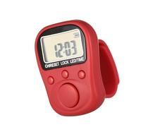 Contatore Manuale LCD Ricaricabile A 6 Cifre Con Gestione Più Attività A 7 E Silicone Regolabile Per Monitoraggio Del Fitness Dispositivo Conteggio Manuale Pratico
