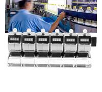 Contatore manuale Tally Counter Silver Click per personale di banca, arbitri