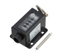 Contatore meccanico a 5 cifre resettabile per conteggio industriale - Contatore manuale D67-F con intervallo 0-99999, fissaggio a vite