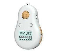 Contatore multifunzione da dito con incredibile visualizzazione del suono e dell'ora, contatore elettronico digitale Tasbeeh ricaricabile a mano contatore digitale