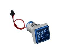 Contatore ore di funzionamento con display a LED, misuratore di tempo preciso, contatore ore di funzionamento, doppio display, adatto per stampa tessile e macchine utensili, timer a basso consumo