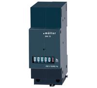 Contatore Ore Di Funzionamento Muller BW7029 Montaggio Su Din 45x35mm 230VAC