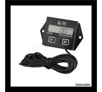 Contatore Ore + Dieta Motore Motocross Quad Atv Barca Jet Sci Nero Impermeabile