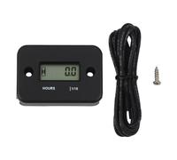 Contatore Ore Motore | Timer LCD Con Fili - Contatore Ore Per Generatore Ad Alta Tensione,per Snowmobile, Marino, Barca, Spazzaneve, Motore Fuoribordo, Generatore, Moto