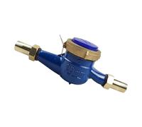 Contatore per acqua ad ala rotante in ferro battuto per uso domestico e industriale con alta resistenza alla pressione e misurazione accurata contro il contatore per acqua del giunto del bronzo del