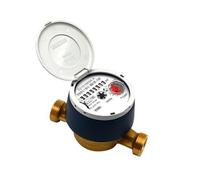 BMETERS CONTATORE D'ACQUA GETTO SINGOLO QUADRANTE ASCIUTTO GSD8-I 1/2" AF