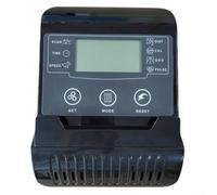 Contatore per cyclette con rilevamento della frequenza cardiaca per app Kinomap, contatore elettronico per cyclette da interni, ampio display a LED, monitor fitness 157 x 216 mm