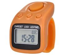 Contatore per dita a 6 canali con display retroilluminato a 6 cifre LED Clicker per lavoro a maglia Coaching contatore portatile elettronico