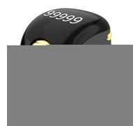 Contatore per dita, contatore clicker a 5 cifre, display digitale elettronico, strumento portatile di conteggio delle preghiere, tasbeeh rotante per meditazione, relax, silicone