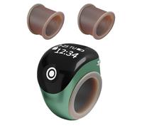 Contatore per dita, in silicone, preciso, stabile, in reale, contatore digitale regolabile in ABS, per uso al chiuso, per passeggiate quotidiane, golf, matematica, esercizi in aula, Refer to
