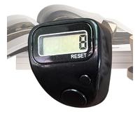 Contatore per dita - Silent Five Digital LCD Tally Ring | Clicker conteggio elettronico per allenare, lavorare a maglia, uncinetto, pesca, sport, golf, biblioteca, campeggio, escursionismo, attività