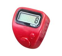 Contatore per dita - Silent Five Digital LCD Tally Ring | Clicker conteggio elettronico per allenare, lavorare a maglia, uncinetto, pesca, sport, golf, biblioteca, campeggio, escursionismo, attività