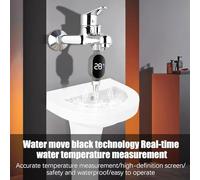 Contatore Per Docce A LED - Termometro Digitale Per Acqua, Pannello Display, Termostato Per Bagno Impermeabile, Indicatore Di Temperatura Accurato, Dispositivo Di Facile Installazione | Per La Casa, I