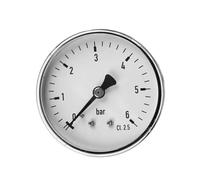 Contatore per l'irrigazione del tubo da giardino Quadrante del manometro da 0-6 bar for strumenti di misurazione della pressione di carburante, aria, olio e acqua