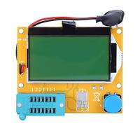 Contatore per transistor T4 Display LCD grafico Controllo automatico dei componenti per hobbisti elettronici in fibra di vetro nero 7,3 x 6 x 1,3 cm
