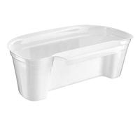 Contatore raccoglitore, raccoglitore, tagliare, raccogliere, scarti di cibo, raccolta dei rifiuti, cestino portaoggetti portaoggetti pratico cassetto in plastica bianca (1)