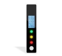 Contatore Rilevatore Di Radiazioni Nucleari WIFI Portatile Contatore Beta Gamma Raggi X Γ-ray Β-ray Dosimetro For Test Di Radioattività Ad Alta Precisione Misure Accurate(DY003A)